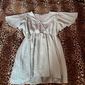 Light weight blue dress